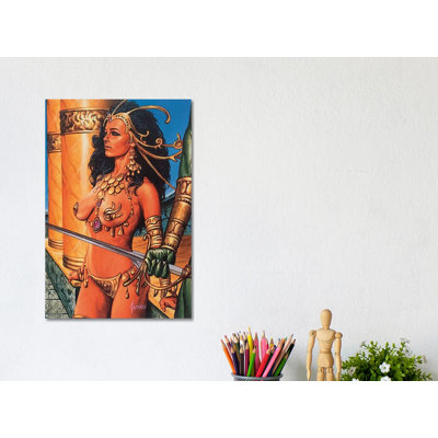 Captive Princess 1 Piece Wrapped Canvas Wall Art