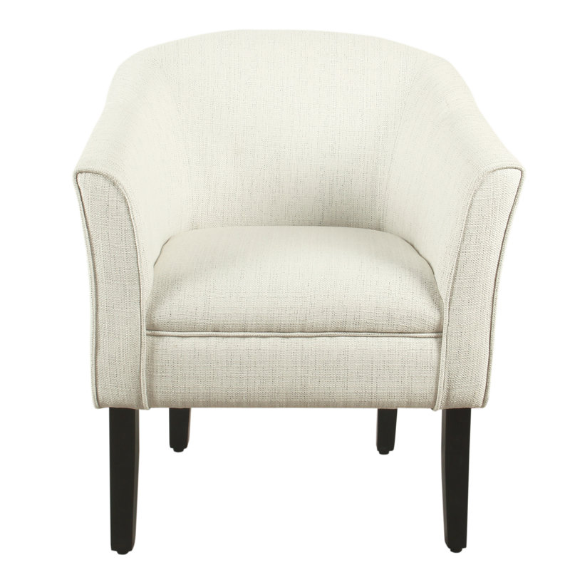 Fauteuil de 28 po de largeur Causey, Blanc