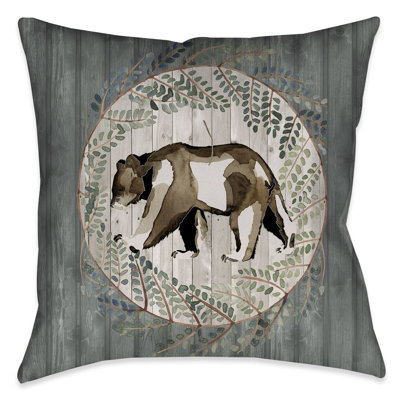 Woodland Throw Pillow