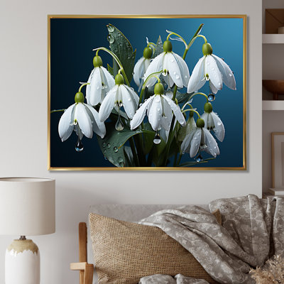 " Winter Snowdrop Flower Photography III "