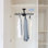 Tringle rotative ronde pour garde-robe 16,5 po (P) x 6,3 po (H)