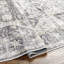 Tapis oriental en polyester tissé à la machine en gris foncé / beige Mittler-562202571