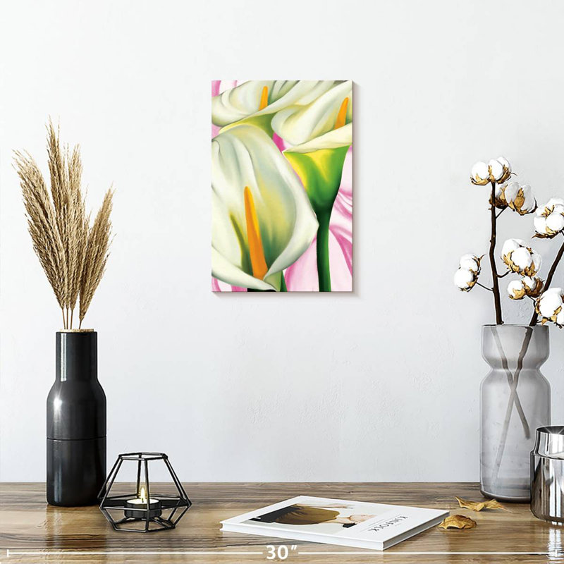 Harnek Calla Lilies, 45" H x 30" W