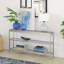 Alexis 135.3cm Glass Top Console Table-219221804-219343041