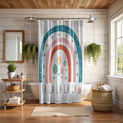 Bright Noel - 1 Piece Standard Shower Curtain