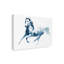« saphir gallop ii », peinture sur toile tendue-750661275