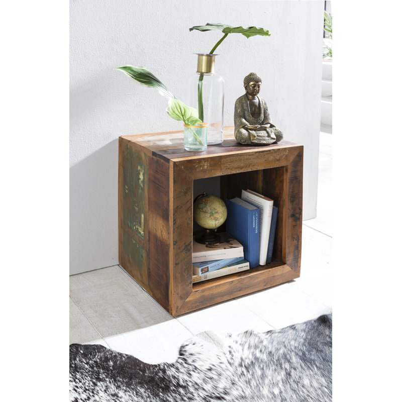 Alma Solid Wood End Table
