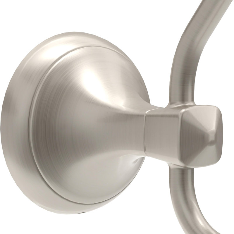 Accessoire de quincaillerie de salle de bain Esato, Nickel brossé Spotshield
