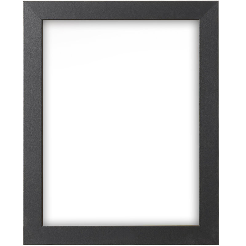 Happel Matte Picture Frame, 11" W x 17" H, Black