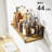 Floating Shelves For Wall Set Of 3, Rustic Wood Wall Shelves With Industrial Metal Brackets, Minimalist Display Shelves For Home Office Bedroom Bathroom Kitchen Storage And Decor-552514519