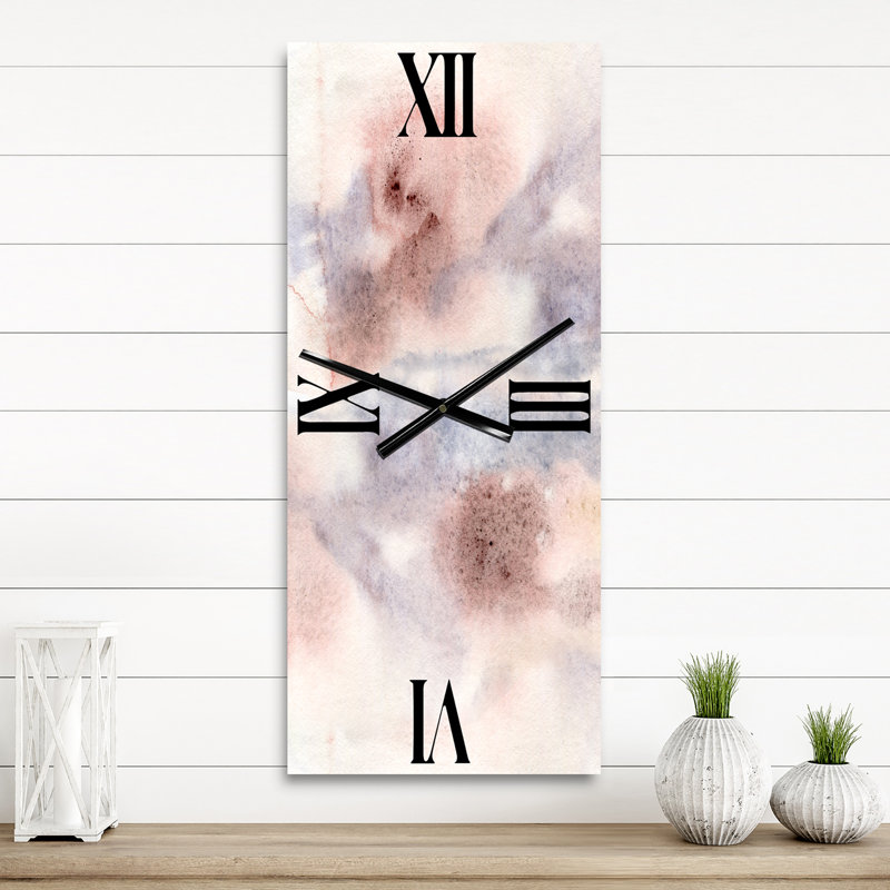 Horloge murale pastel, Grand