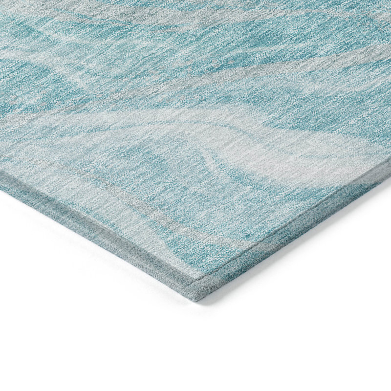 Tapis intérieur / extérieur Karsyn avec envers antidérapant, Tapis de couloir 2 pi 3 po x 7 pi 6 po