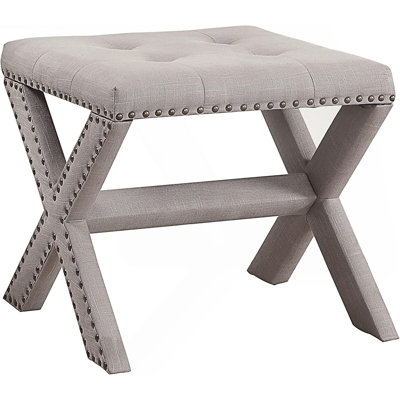 Accent Bench With Nailhead Trim