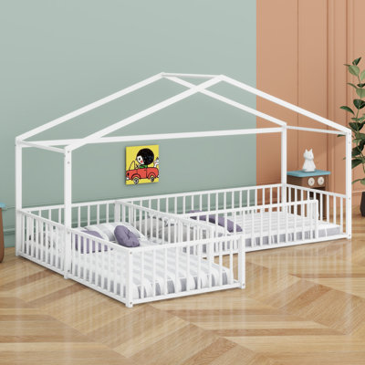 Lit de sécurité en L pour enfants