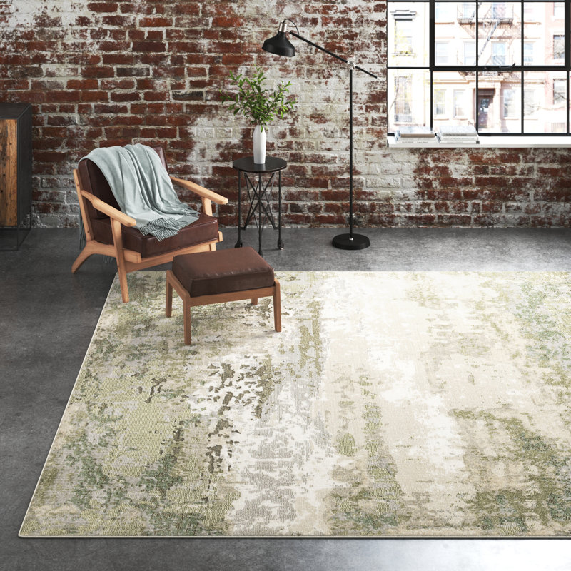 Belinda Abstract Indoor Rug, Rectangle 6'7" x 9'6"