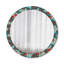 Huldar Glass Flat Wall Mirror