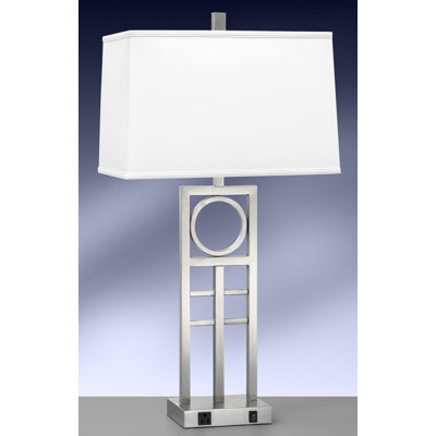 Geometrics Group Metal Table Lamp