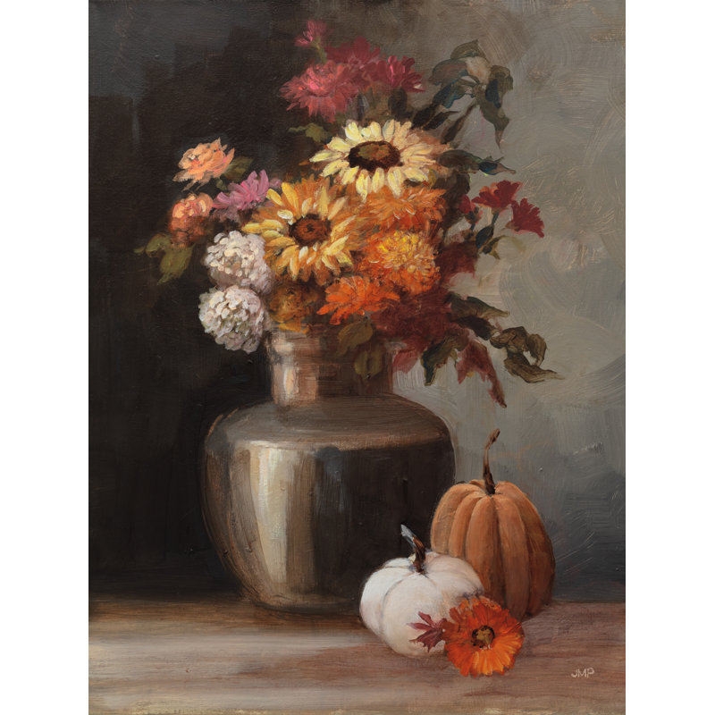Échos d'automne - impression, Toile avec cadre doré, Non, H 24 po x l 36 po x P 1,25 po