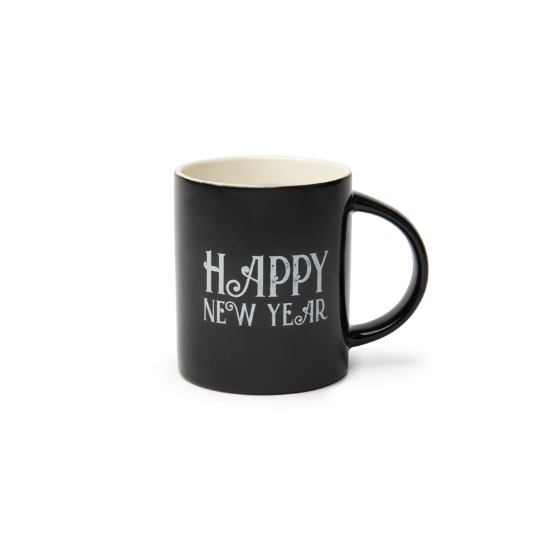 Christmas Stamp Stoneware Coffee Mug