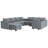 Modular U-Shaped Sectional with Storage -72249836