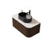 Meuble-lavabo de salle de bain mural moderne avec tiroir, pré-assemblé-55853650-55853652