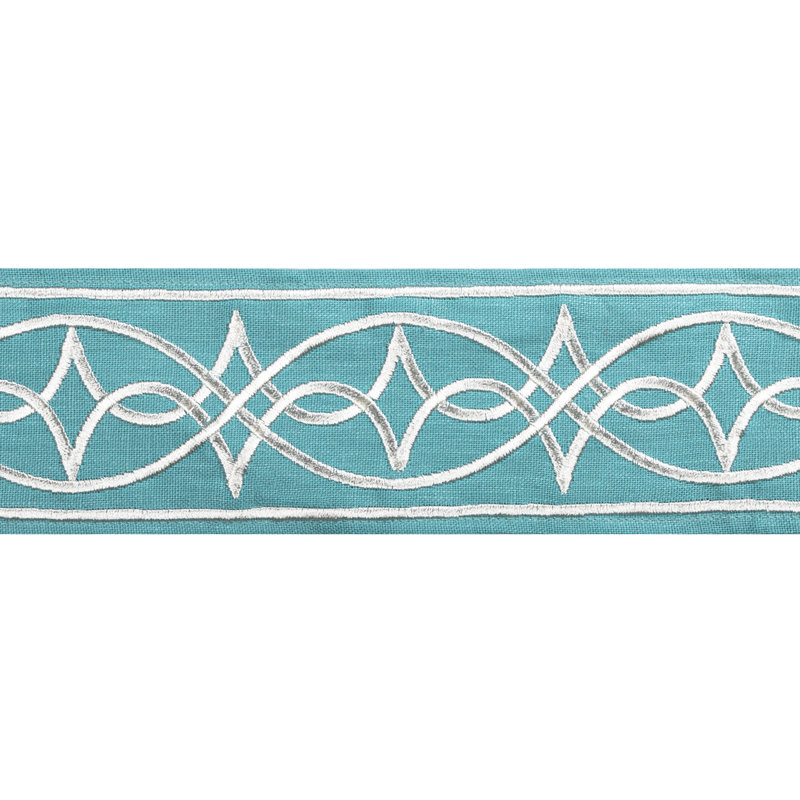 Treillis Passementerie II Anaelle Trim, Aqua