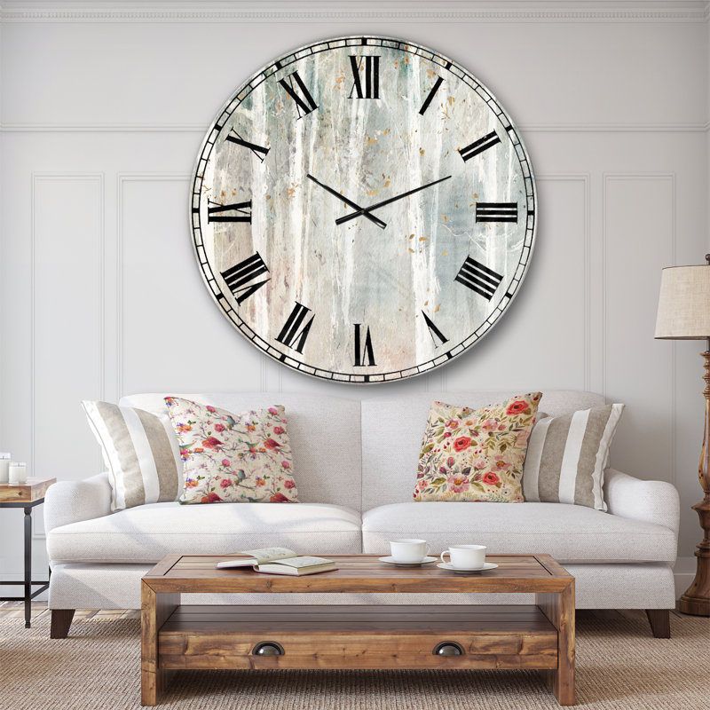 A Woodland Walk into the Forest VII - Traditional wall clock, Large