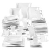 Flora 60 Piece Dinnerware Set, Service for 12