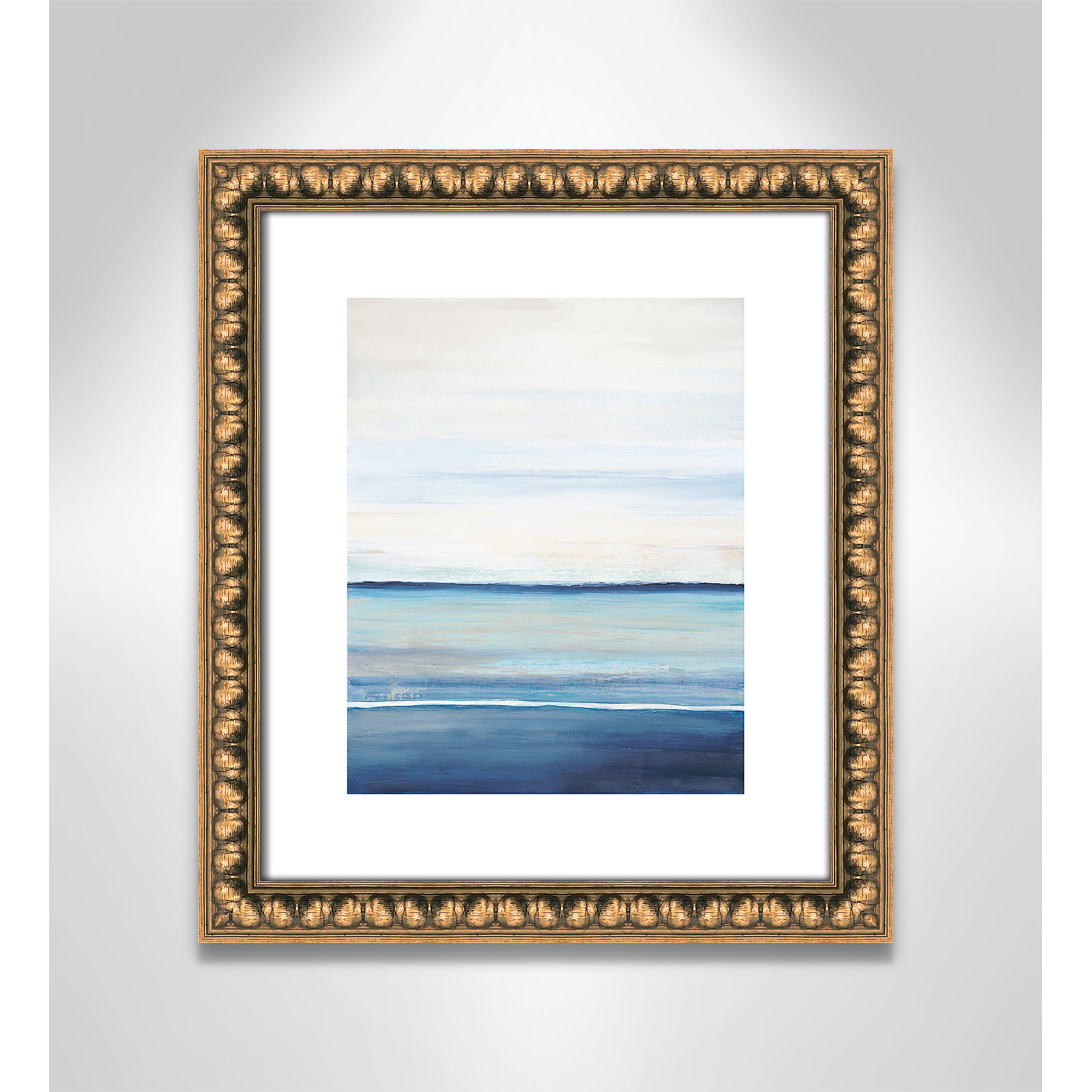 Distant Whispers by Filippo Ioco - Painting Print, Gold Bead Framed Paper, 15" H x 13" W x 1.13" D