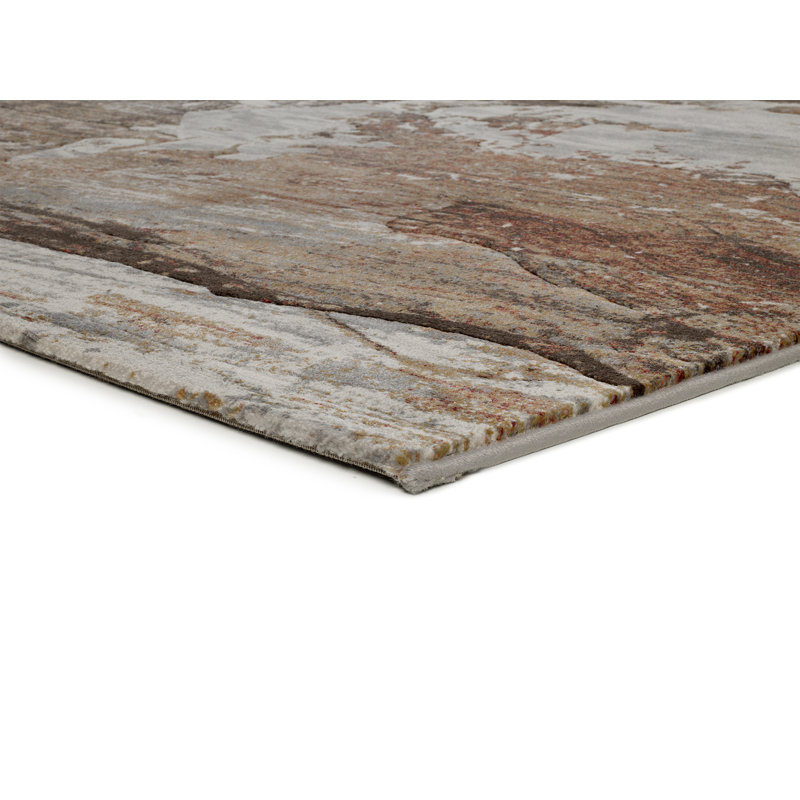 Anavae Abstract Machine Woven / Power Loomed Area Rug, Rectangle 133 x 195cm