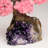 Small Rose Quartz Clustered Gemstone on Amethyst Matrix (The Love Tree)