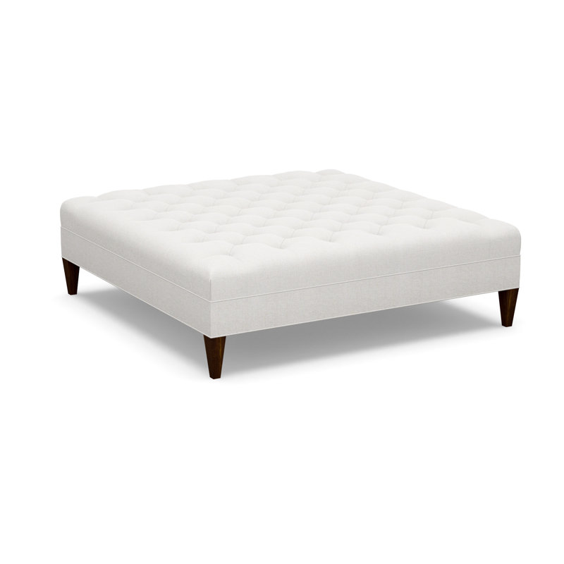 Square Ottoman, Walnut, 3906-73