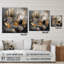 Abstrait marbré aux couleurs douces - Art mural abstrait en marbre-1089034294