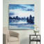 Indigo Land II - impression sur toile tendue-22499332-40427240