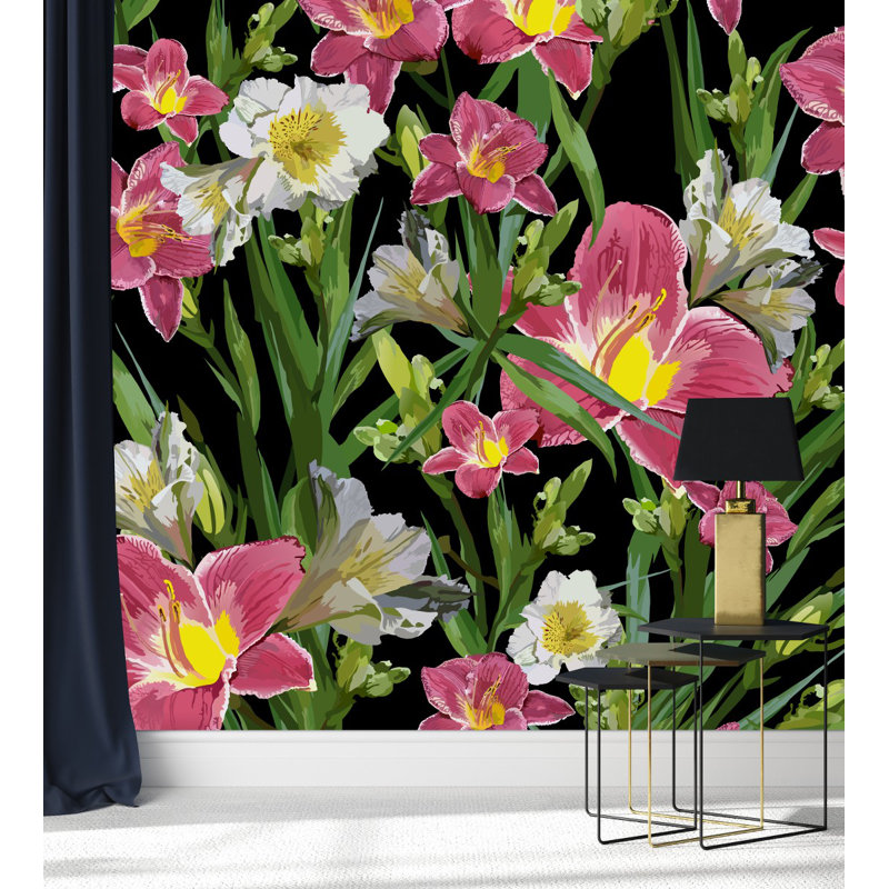 Peel & Stick Wall Mural, 10.42' W x 10.42' L