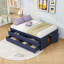 Lit plateforme en bois avec 4 tiroirs de rangement-534745296-534745303