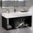 Modern 39.4'' Floating Bathroom vanity With Sink , Wall Mounted Bathroom Cabinet-646750418