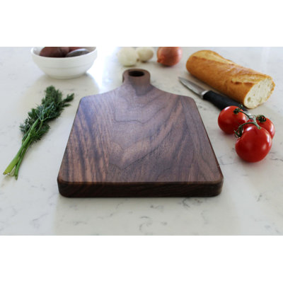 Etchey Walnut Wood Cutting Board