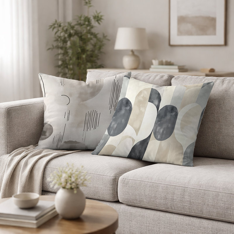 Coussin Modern, H 20 po x l 20 po