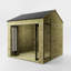 Mercia 8 x 8ft Vermont Summerhouse-2065045841