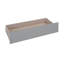 Lit double en bois avec deux tiroirs, gris-687990759-687990762