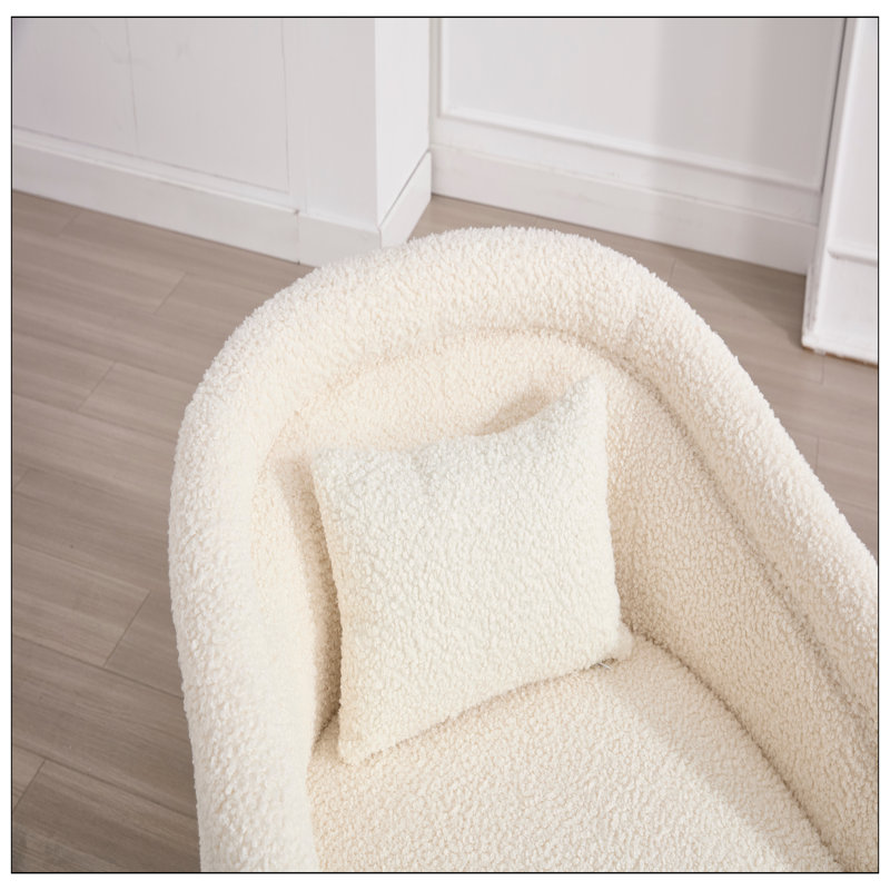 Chaises d'appoint pour le salon, Blanc