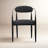 Ayliana Fabric Arm Chair Dining Chair-1369978449