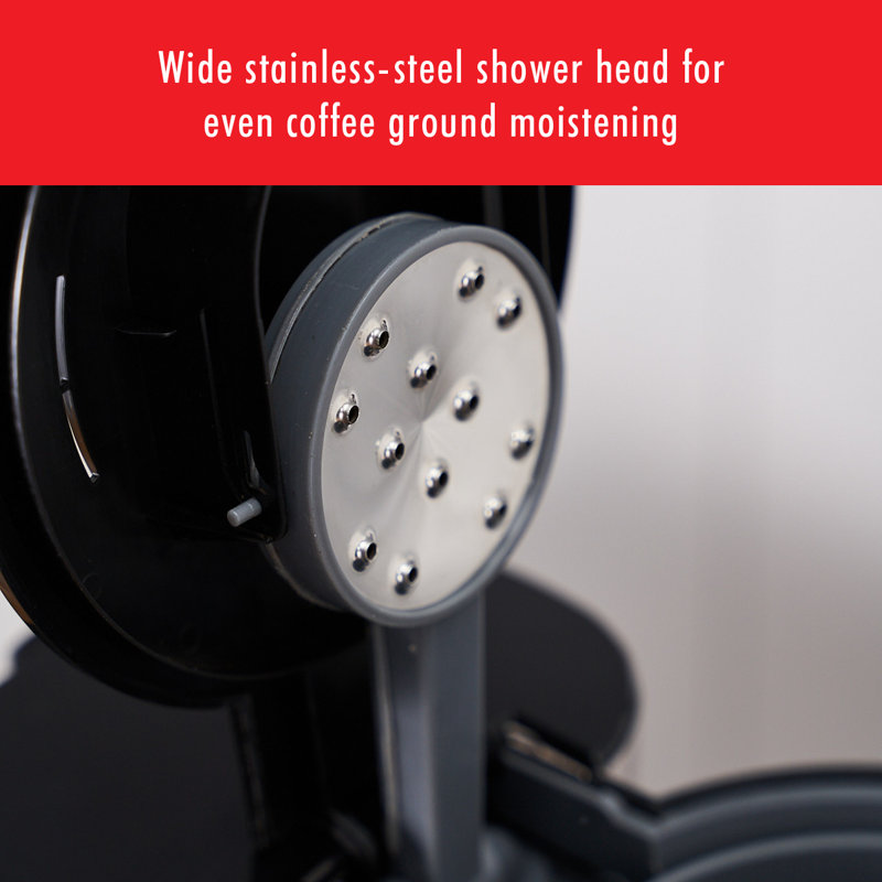 ZWILLING Enfinigy Glass Drip Coffee Maker, Black