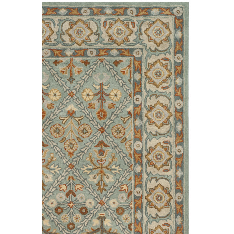 Tapis oriental en laine touffeté à la main Wahcheechee