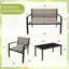 Onika 4 Piece Patio Conversation Set-1912609288