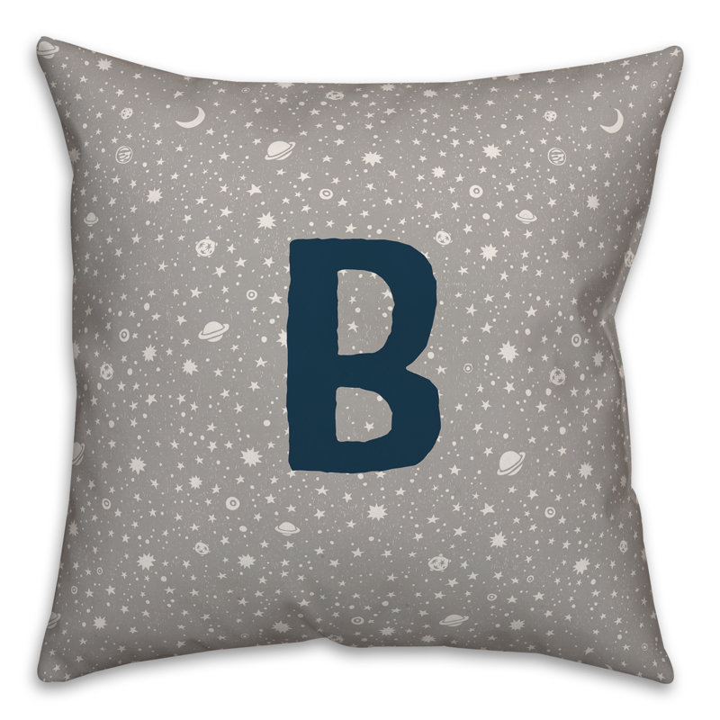 Housse de coussin carré et insert, B