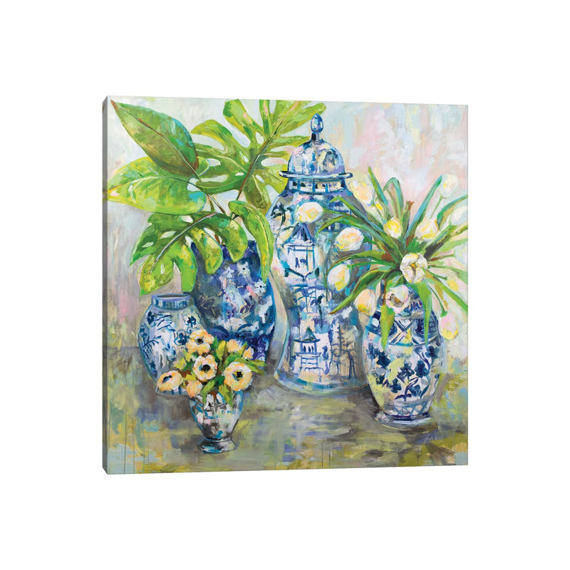 Spring Ginger 1 Piece Wrapped Canvas Wall Art, 66.04 cm H x 66.04 cm W