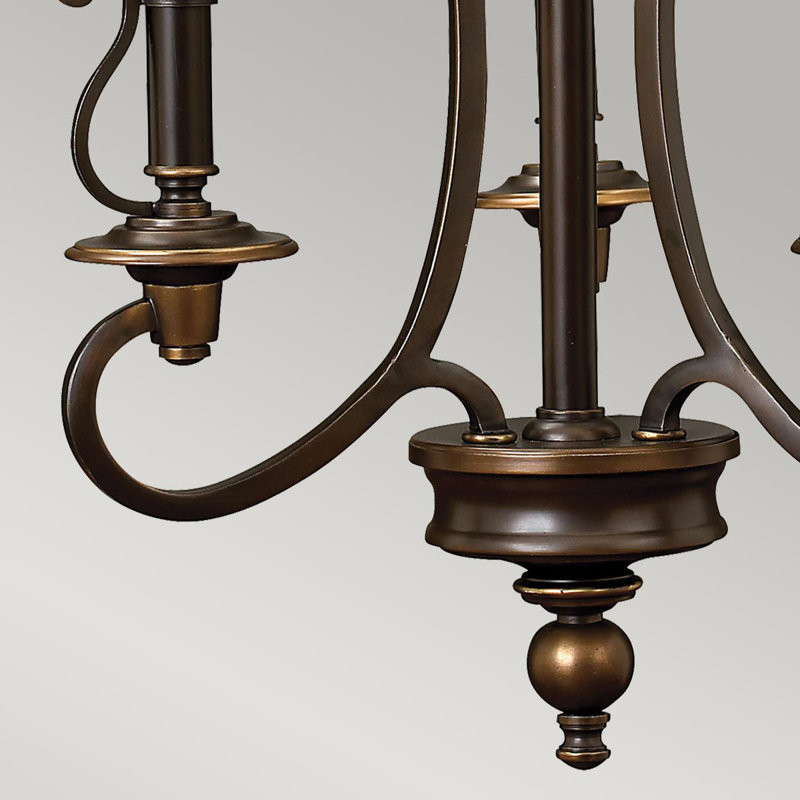 Barkbridge 3 - Light Shaded Chandelier