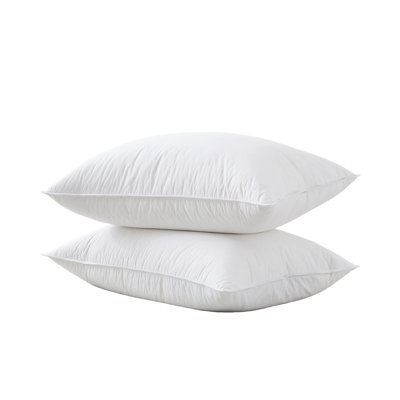 Dual-Comfort Goose Down & Feather Pillow
